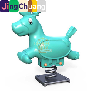 Cheval à bascule individuel pour enfants, modè<span class=keywords><strong>le</strong></span> Spring Cartoon The Hokey Pokey, pour l'extérieur, idéal pour les jardins d'enfants et centres commerciaux, direct usine - Product Image 4