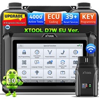 Pour D7W Version UE Sans Fil 39+ Machine de Programmation de Clés de Voiture Outil de Diagnostic OBD2 Diagnostic ECU 2 Ans Écran Tactile 7 Pouces