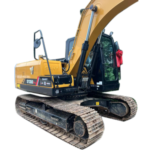 Excavatrice Sany SY135C Pro 14 tonnes d'occasion en usine | Certifiée OEM | Pelle hydraulique sur chenilles d'occasion pour la formation des opérateurs - Product Image 1