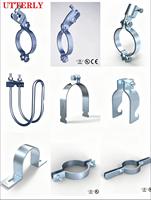 Collier de serrage pour tuyau en acier au carbone durable, homologué UL FM CE, de 2 à 8 pouces, électrogalvanisé, robuste, pour la protection incendie