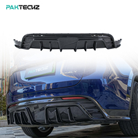 Kit carrosserie en fibre de carbone sèche préimprégnée Paktechz, diffuseur de pare-chocs arrière pour Tesla Model Y 2020 - 2024