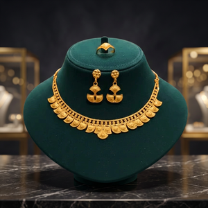 Designer Alloy Bridal <b>Statement</b> <b>Necklace</b> Set Women | Traditional Wedding & Party Jewelry | Handcrafted - Product Image 3