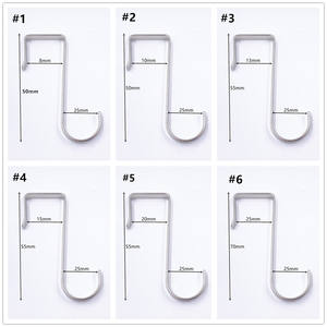 <span class=keywords><strong>Crochet</strong></span> plat <span class=keywords><strong>en</strong></span> tube carré <span class=keywords><strong>en</strong></span> <span class=keywords><strong>forme</strong></span> <span class=keywords><strong>de</strong></span> <span class=keywords><strong>S</strong></span> <span class=keywords><strong>en</strong></span> acier inoxydable <span class=keywords><strong>Crochet</strong></span> <span class=keywords><strong>métallique</strong></span> antirouille et résistant à la corrosion <span class=keywords><strong>Crochet</strong></span> mousquetons pour support <span class=keywords><strong>de</strong></span> stockage - Product Image 4