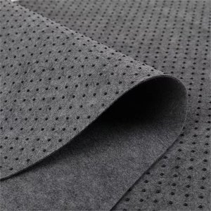 Felt fabric, plum blossom pattern, dot-shaped plastic fabric, anti-slip fabric, <b>sofa</b> cushion, carpet backing fabric, pet pad - Product Image 6