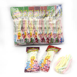 Bonbons en forme de serpent <span class=keywords><strong>halal</strong></span>, longs et moelleux - Product Image 1