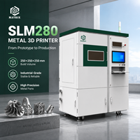 Imprimante 3D industrielle en métal avec volume d'impression cubique de 250 mm, technologie SLM pour composants métalliques fonctionnels