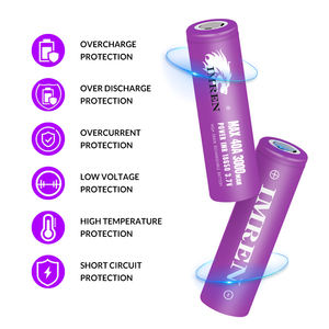 <span class=keywords><strong>18650</strong></span> батарея <span class=keywords><strong>IMREN</strong></span> 3000 мАч 30Q США в наличии 3,7 В 3,6 В 20А 40А литий-ионная аккумуляторная батарея Inr18650 цилиндрическая тройная - Product Image 4