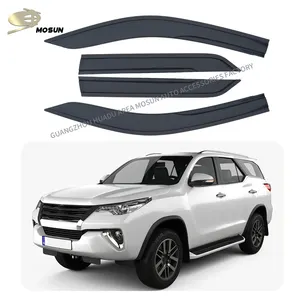 Visière de fenêtre pour TOYOTA FORTUNER 2015 + pare-vent automatique pare-météo déflecteur coupe-vent pare-pluie