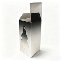 Vente en gros de dossiers cadeaux en carton vides, logo personnalisé, laminage mat, doublure en éponge, emballage noir brillant avec dorure à chaud pour parfum