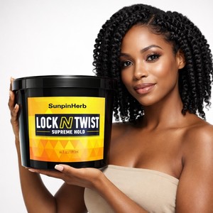 Gel coiffant OEM Lock Gel Extra Hold pour dreadlocks et tresses, sans flocons, fournisseur de marques privées pour cheveux noirs - Product Image 5