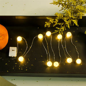 Perles craquelées cordes lumineuses fleur fleur <span class=keywords><strong>LED</strong></span> chaîne fée lampe <span class=keywords><strong>chambre</strong></span> mariage rose cloches <span class=keywords><strong>guirlande</strong></span> déco luminaire extérieur - Product Image 5