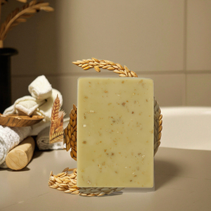 Gommage à l'avoine naturelle, miel, <span class=keywords><strong>lait</strong></span>, savon solide fait à la main anti-acné, huile <span class=keywords><strong>d</strong></span>'olive, <span class=keywords><strong>lait</strong></span> de chèvre, éclaircissant, blanchissant <span class=keywords><strong>pour</strong></span> le visage et le <span class=keywords><strong>bain</strong></span> - Product Image 5