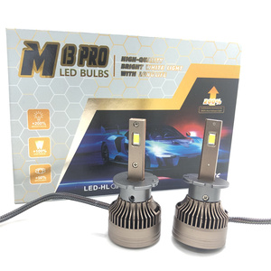 D2H ไฟหน้า LED แบบ9800lm 75W สำหรับรถยนต์เลนส์ดัดแปลงที่ทนทานและมีอุณหภูมิสี6000K สว่างมาก - Product Image 3