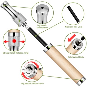 Anxiety Relief Wooden Steel Quit <b>Smoking</b> Stick Breathwork Aromatherapy Relaxation Deep Breathing - Product Image 2