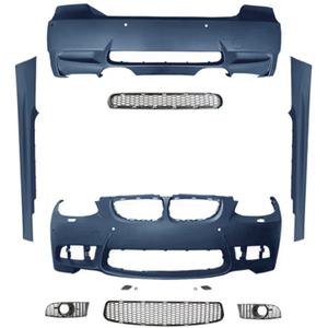 Kit de Carrocería para Automóvil, Parachoques Delantero y Trasero para <span class=keywords><strong>BMW</strong></span> Serie 3 E92 Modificado a M3 2006-2009 con Orificio para Faros Antiniebla - Product Image 3