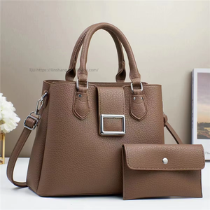 Newest Sequin Leather 2 Pieces Set Luxury Designer High Quality Fashion Women's Handbags for Women Ladies Large <b>Purses</b> - Product Image 6