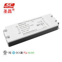 Controlador de Luz LED de Voltaje Constante 60w 12V 24V, Fuente de Alimentación para Iluminación LED, Controlador LED Regulable