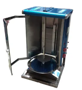 Máquina de galinha elétrica usada uso comercial shawarma griller máquina/pequena shawarma com ce