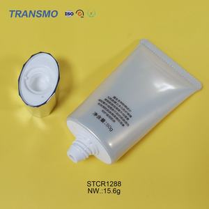 Emballage de tube de crème solaire à presser vide, étiquette privée, tubes à presser, crèmes pour les mains, bouchons en plastique blanc pour tubes - Product Image 6