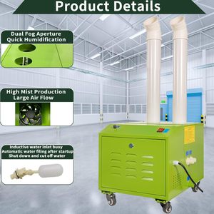 <span class=keywords><strong>Humidificador</strong></span> inteligente de acero inoxidable de 30 kg/h para garaje de fábrica, almacenamiento en frío, <span class=keywords><strong>humedad</strong></span> de cultivo de hongos cronometrada - Product Image 2