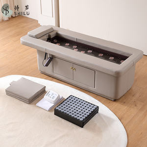 ShiLu Factory Spa Belleza Moxibustión Cama Detox Sauna seca Spa Cápsula Belleza Sauna Bienestar Sauna Domo Salón Muebles - Product Image 3