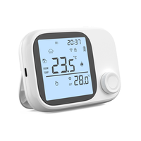 Termostato de Caldera RF de Nuevo Diseño, Controlador de Calefacción Inalámbrico con Control Remoto por Aplicación Inteligente, Programación Semanal, Ahorro de Energía