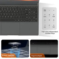 Portátil Empresarial OEM de 15.6 Pulgadas FHD, AMD Ryzen 5 3500U con Teclado Numérico, 32 GB de RAM, 1 TB SSD, Portátil para Oficina y Finanzas, Venta al por Mayor