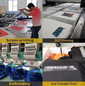 Wholesale Men's XL Cotton Knitted for Shirts Custom Embroidered Logo Printed Anti-Wrinkle Golf Blank Short-Sleeved - Product Image 6