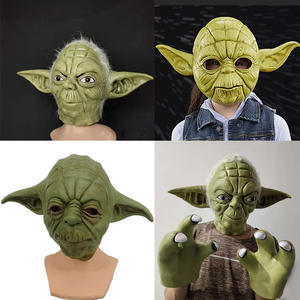 Máscaras de película Starswar, cascos mandalorianos de <span class=keywords><strong>Boba</strong></span> <span class=keywords><strong>Fett</strong></span>, guerreros negros y soldados blancos, máscaras de Tshubaka, tocado de látex, juguete de terror - Product Image 5