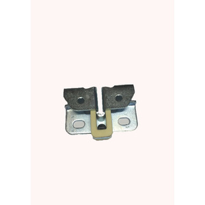 Limiteur de porte de voiture 6480, support de charnière en zinc, durable, jaune, design industriel - Product Image 2
