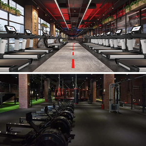 Luxe Elektrische Sportloopband Led-Scherm 7.0 Hpspeed Motor Stil Dc Voor Wandelen-Zonsondergang Balkon Wandelpad - Product Image 6