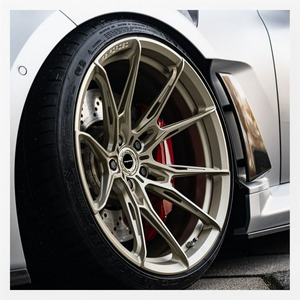 Sâu lõm vành 5x110 4 lỗ 5x114.3 hợp kim vàng đậm Mercedes 17 inch bánh xe giả mạo hành khách xe bánh xe giả mạo bánh xe - Product Image 5