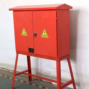Construction Site Socket Box 500x600x270mm IP66 Waterproof Outdoor Stainless Steel Temporary Power Use - Product Image 1