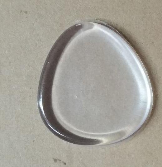 Big water droplets transparent