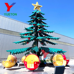 Manèges de parc d'attractions familiaux à thème de Noël de haute qualité, 32 places, avion à commande automatique à <span class=keywords><strong>vendre</strong></span> - Product Image 6