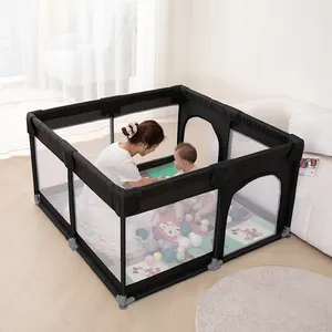 Kids'Playpens bebek spor Arena kare yetişkin bebek parkı oyun parkı Asda katlanabilir çocuk çit