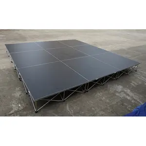 Folding aluminum portable simply event stage wedding stage cover