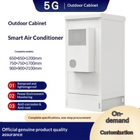 Armoire de télécommunications extérieure intégrée toutes saisons, station de base sans fil, coffret d'alimentation climatisé, boîtier thermostatique personnalisé