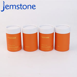 Conception libre de matériaux respectueux de l'environnement emballage cosmétique conteneurs de tubes en papier carton kraft - Product Image 6