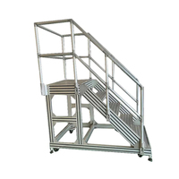 Plataforma Móvil de Aluminio de Alta Calidad, Escalera de Plataforma, Pasarelas de Aluminio