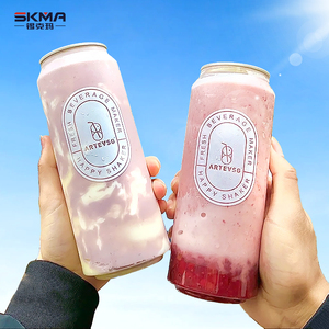 200Ml 250Ml 330Ml 500Ml 650Ml Pet Lon Biểu Tượng Tùy Chỉnh Rõ Ràng Nhựa Pet Lon Nước Giải Khát Cà Phê Lon - Product Image 4