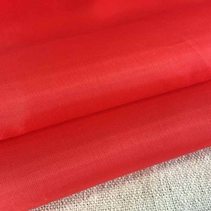 Tafetán de poliéster brillante rojo intenso, satén resistente a las arrugas para decoración de bodas, forro de prendas, chaleco salvavidas - Product Image 4