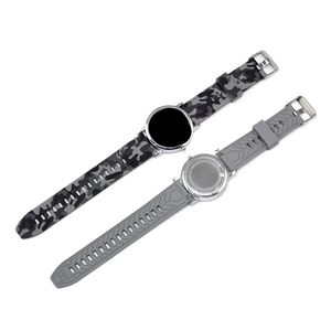 Upro Quick Release Camouflage Silicone Watch Band 18mm 20mm Soft Rubber Strap Waterproof Sport Wristband for Smartwatch - Product Image 5