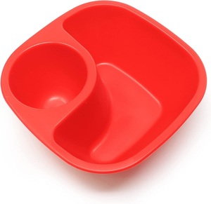 Wholesale Round <b>Plastic</b> <b>Bowls</b> Reusable Snack Soup <b>Cereal</b> Milk Divided <b>Plastic</b> <b>Bowl</b> - Product Image 2