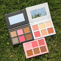 Palette de fards à joues, d'enlumineurs et de contours OCHAIN OEM, imperméable, végane, sans cruauté, marque privée
