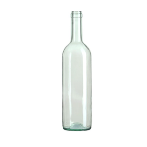 ขวดไวน์แก้วมาตรฐานบอร์โดซ์ 75 ซล. แก้วสีขาวคุณภาพสูง - Product Image 1
