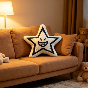 Coussins décoratifs pour <span class=keywords><strong>chambre</strong></span> d'enfant, oreillers en forme de nourriture pour canapé, chaise, fête, personnalisés, en peluche Kawaii, en forme de beignet - Product Image 6