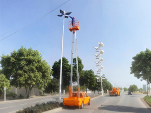 Plataforma Elevadora Eléctrica de Aluminio de 6m 8m 10m 14m, Elevador Aéreo de Doble Mástil, Capacidad de 300kg - Product Image 3