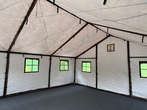 Tente tactique <span class=keywords><strong>camouflage</strong></span> durable personnalisée SZJ 5m x 6m avec couche isolante - Product Image 5