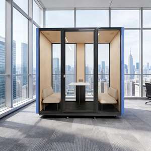 <span class=keywords><strong>Estudio</strong></span> de Trabajo para Oficina Cabina Acústica Silenciosa Pod de Grabación Aislamiento Vocal Multifunción para Llamadas o Descanso a Precio de <span class=keywords><strong>Casa</strong></span> - Product Image 3